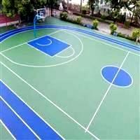 丙烯酸球场 网球场地面 篮球场地坪漆 羽毛球场地板 排球场地胶
